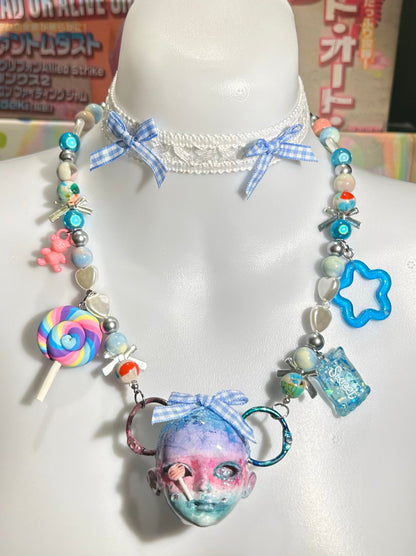 Lolita Dreamy and Sweet Baby Head Necklace