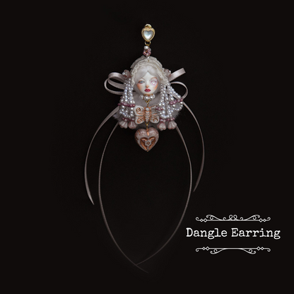 Original Handcrafted Lolita Doll Earrings