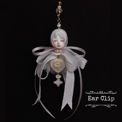 Vintage Lace Alice Doll Earrings