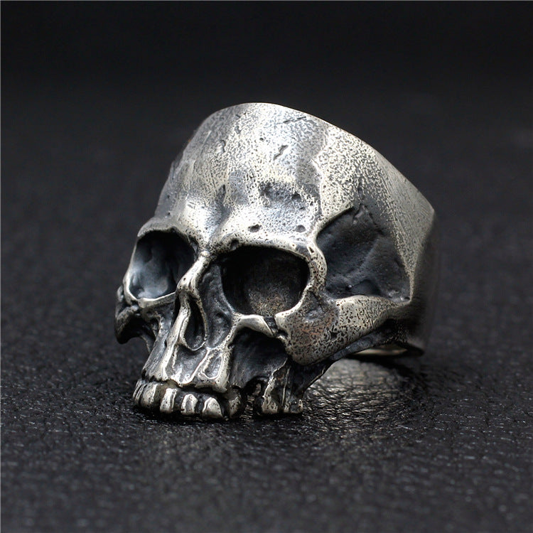 Tough Guy Big Skull Ring