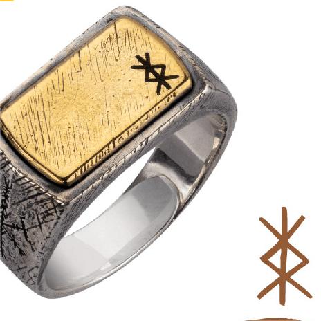 Viking Thor's Hammer Ring-Vrafi Jewelry