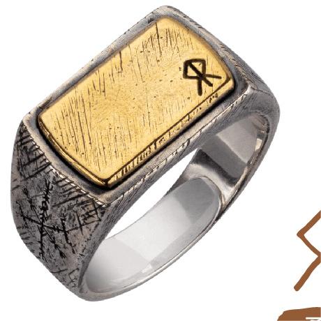 Viking Thor's Hammer Ring-Vrafi Jewelry