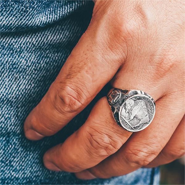 Hobo coins Yak Ring