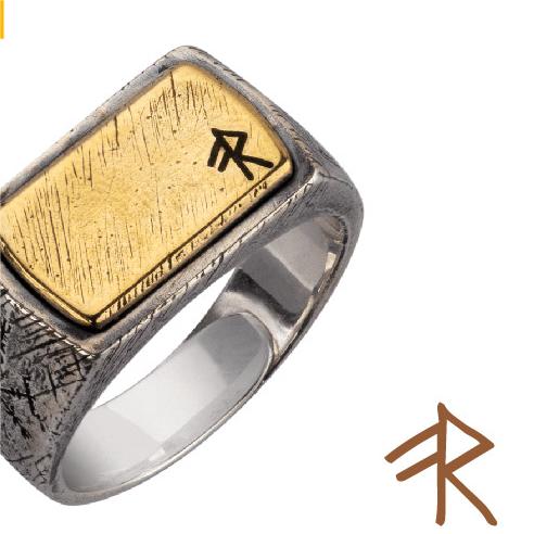 Viking Thor's Hammer Ring-Vrafi Jewelry