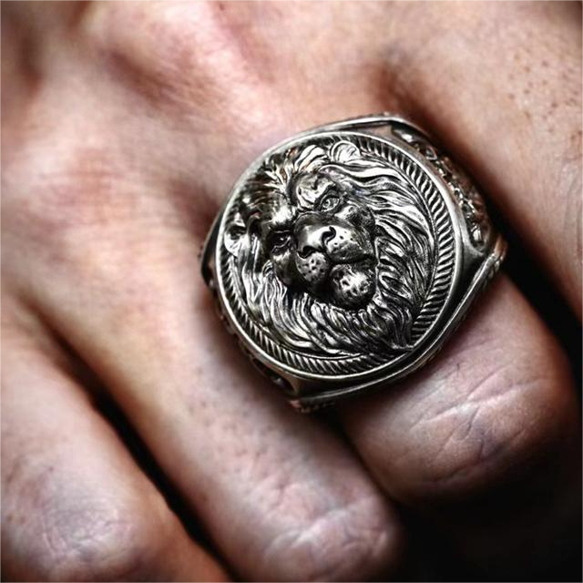 King Arthur Golden Lion Ring