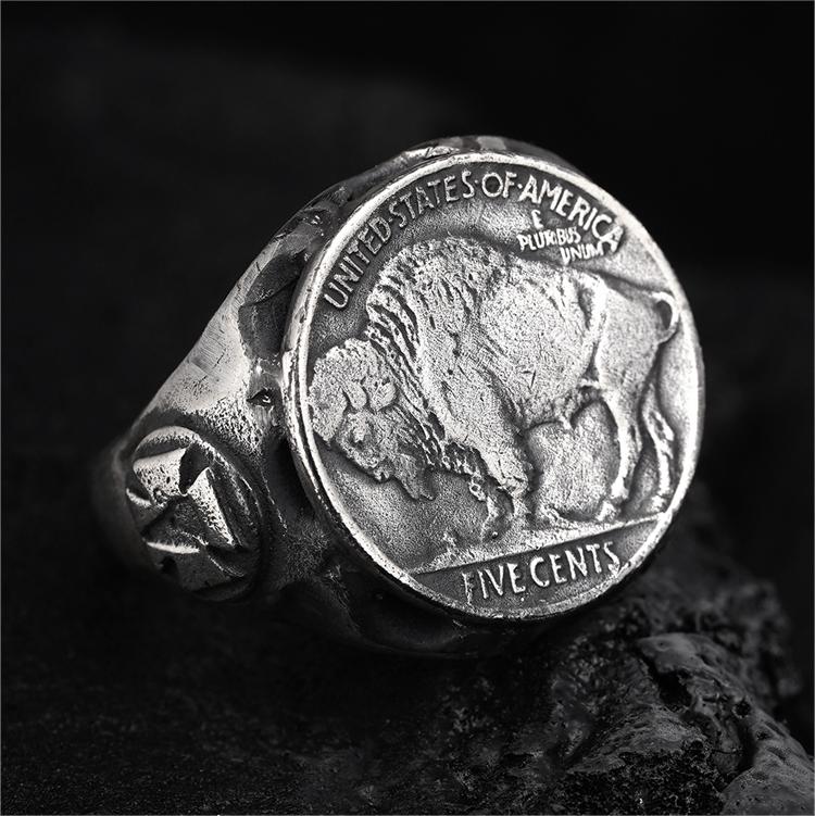 Hobo coins Yak Ring