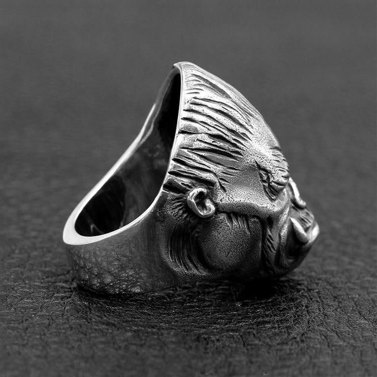 King Kong Gorilla Sterling Silver Ring Sunro Raven