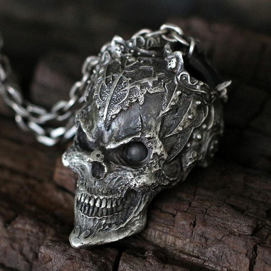 Joker Skull Pendant Sunro Raven