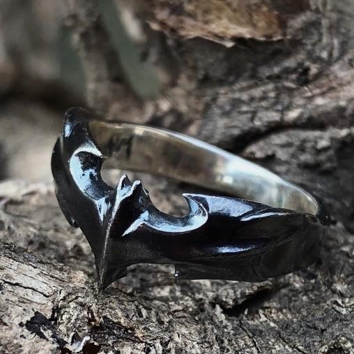 Justice League Batman Silver Ring Sunro Raven