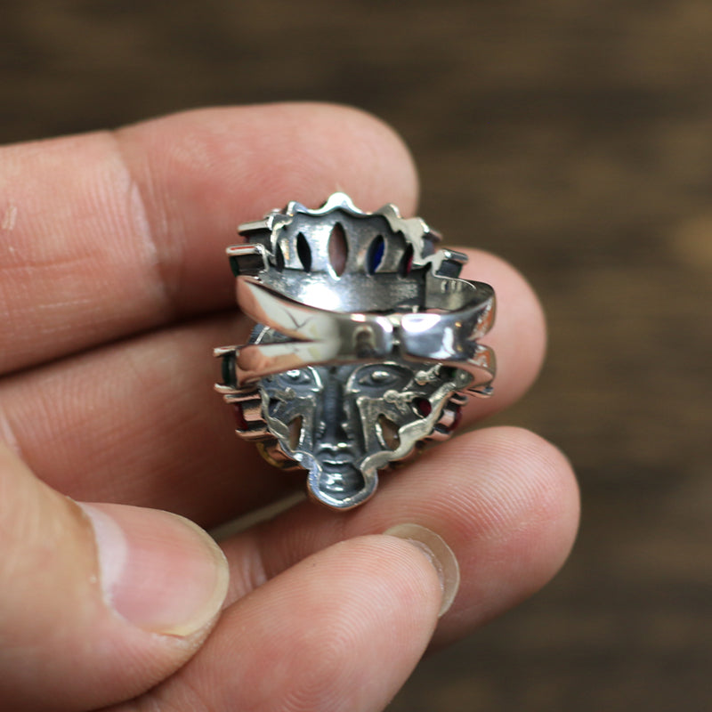 Jibaro Sterling Silver Ring