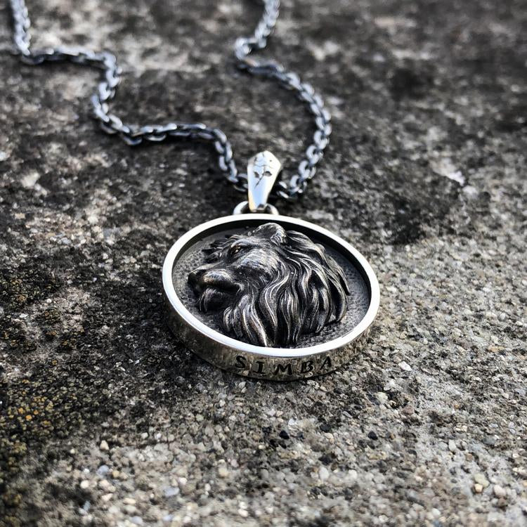 The Lion King Silver Pendant Sunro Raven