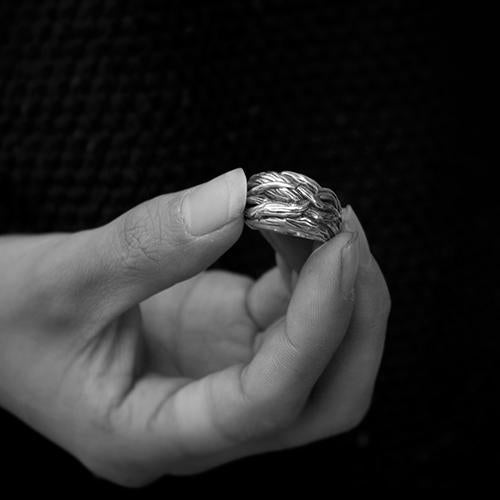 The Root Sterling Silver Ring Sunro Raven