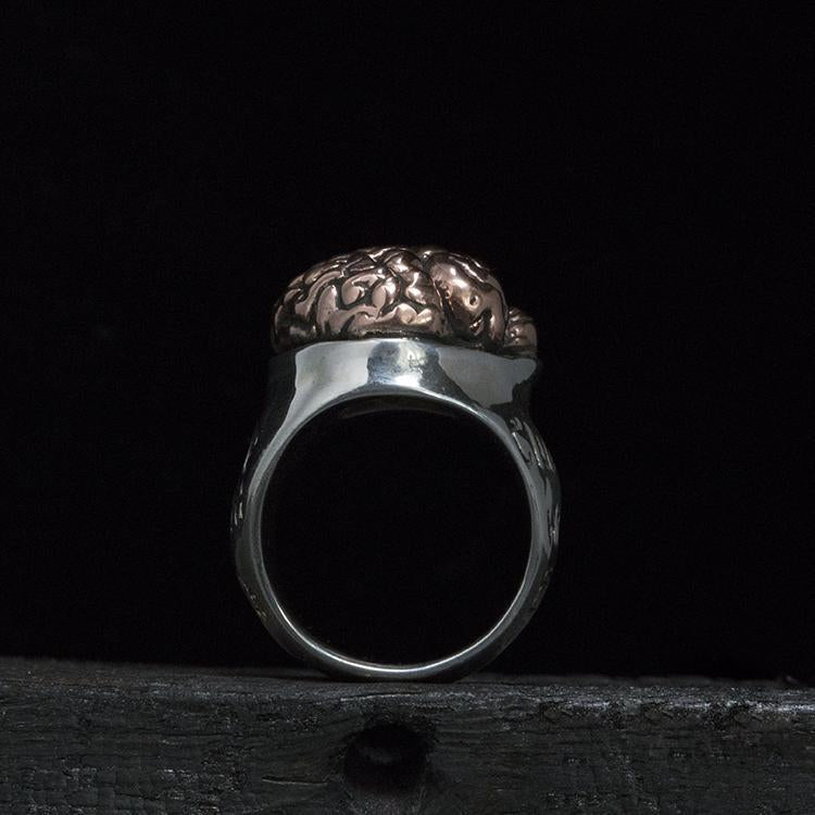 Brain Ring With Severn Deadly Sins Engraved Sunro Raven