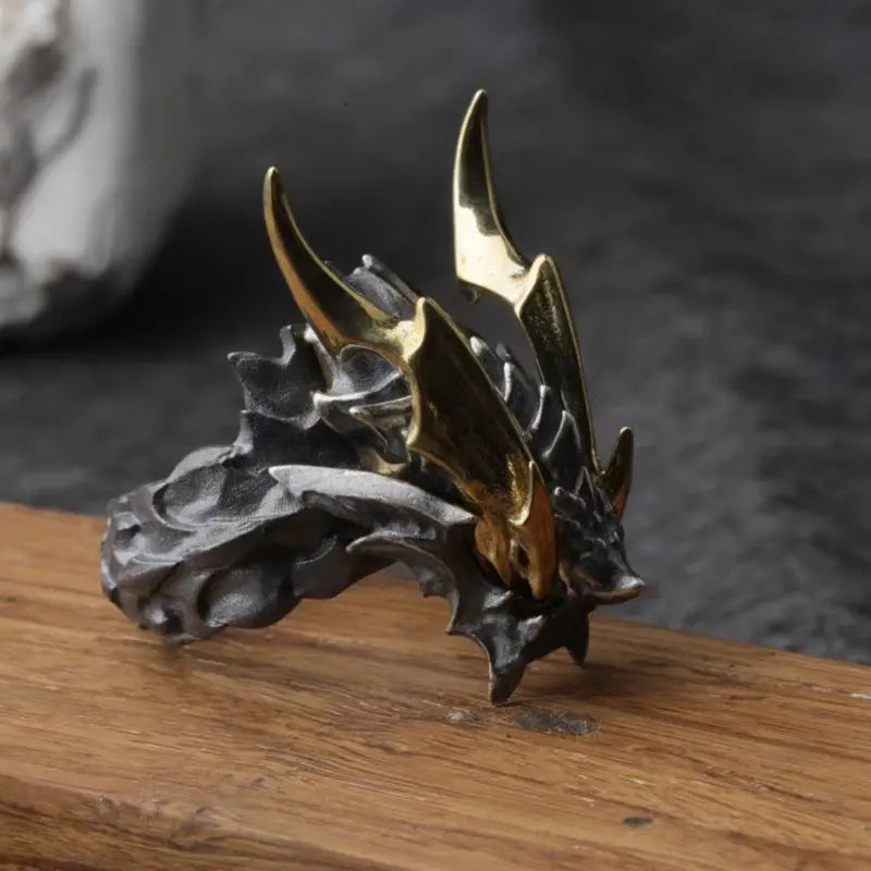 The Darken Dragon Silver Ring SAMTAO